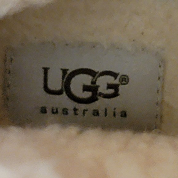 UGG Womens Blayre II Lush Shearling Genuine Cuff Suede Boots Zipper 1006039 10 - Picture 2 of 16